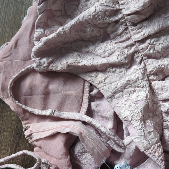 En Saison Pale Mauve Babydoll Top - Picture 8 of 9